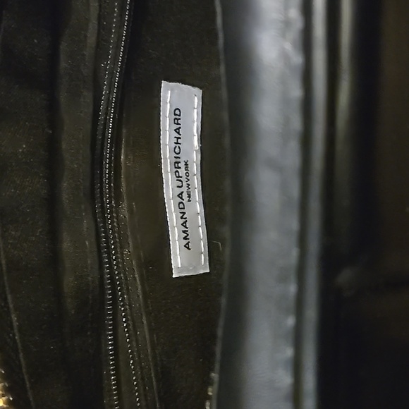 AMANDA UPRICHARD Black Quilted Belt Bag - Picture 3 of 4